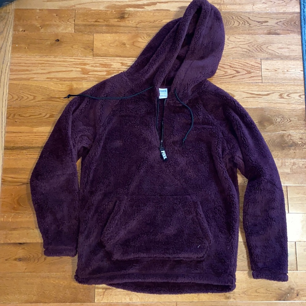 Pink Victoria secret pull over